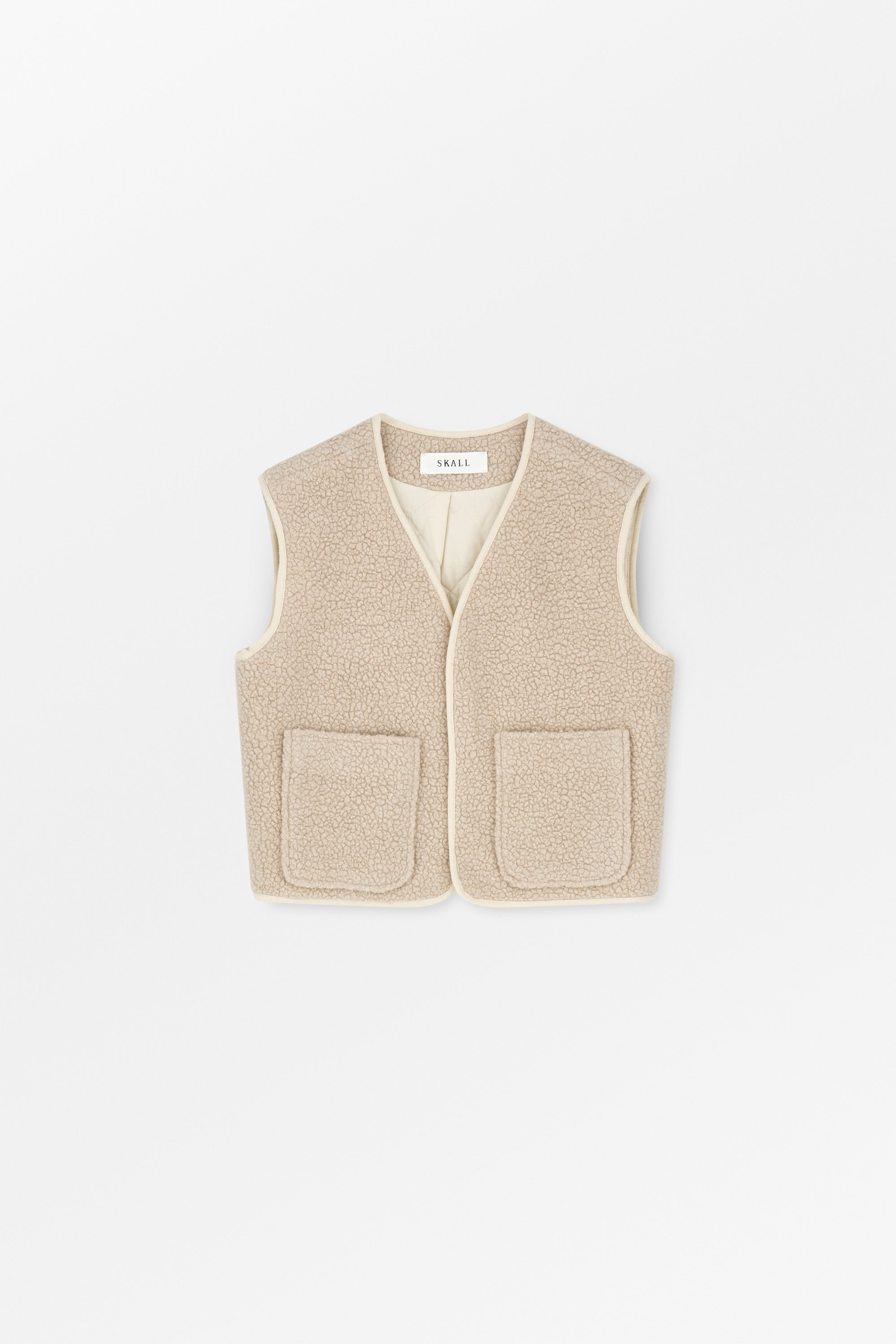 Skall Studio Birley vest Vest Ecru